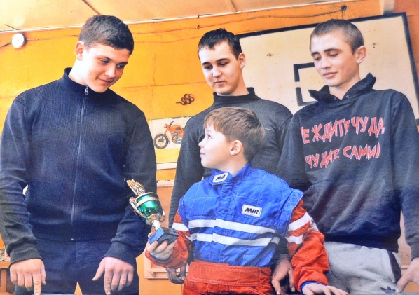 Фото с победителем