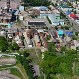 Бутурлиновка с высоты птичьего полета. Площадь Воли
