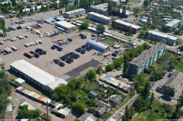 Бутурлиновка с высоты птичьего полета. ул. Блинова