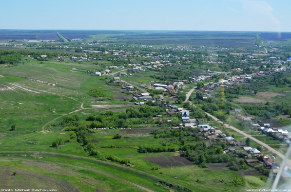 Окрестности Бутурлиновки с высоты