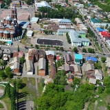 Бутурлиновка с высоты птичьего полета. Площадь Воли
