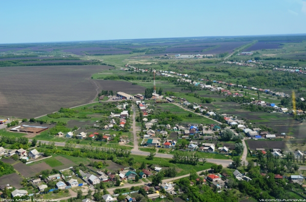 Окрестности Бутурлиновки с высоты