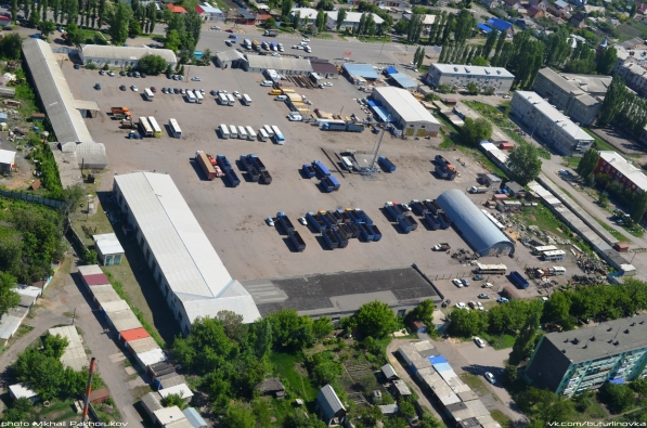 Бутурлиновка с высоты птичьего полета. ул. Блинова