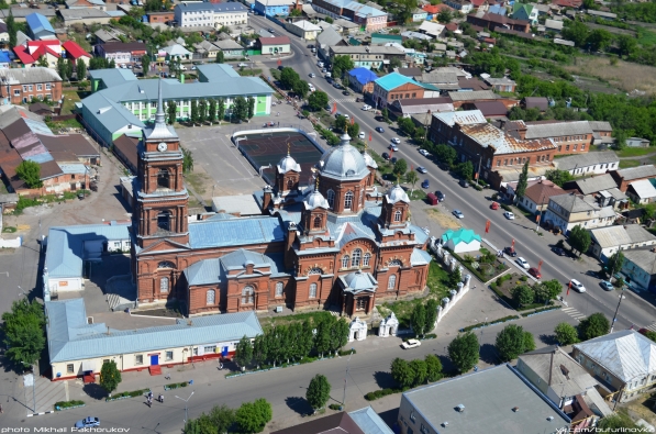 Бутурлиновка с высоты птичьего полета. Центр