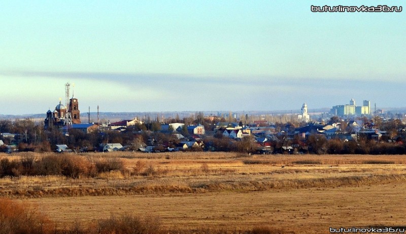 Фото Бутурлиновки издалека