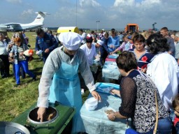 Аэродром Бутурлиновка. Выставка авиатехники