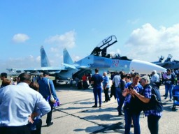 Аэродром Бутурлиновка. Выставка авиатехники