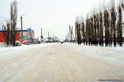 ул. Карла Маркса зимой