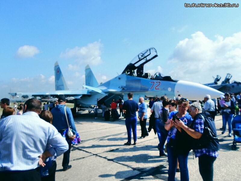 Аэродром Бутурлиновка. Выставка авиатехники