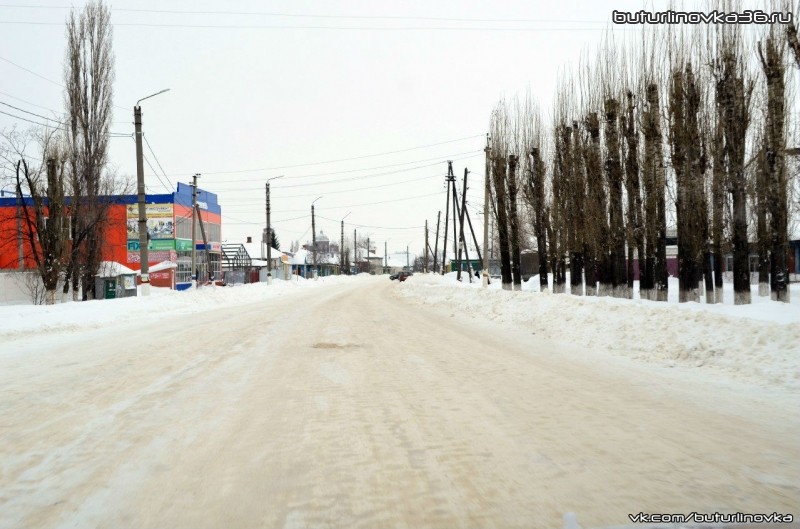 ул. Карла Маркса зимой
