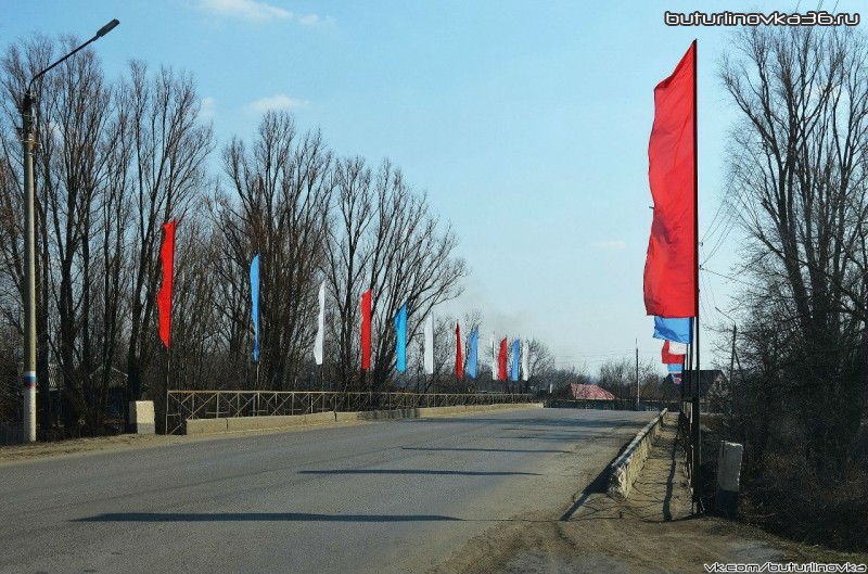 Мост перед поворотом на Таловую (с. Чулок)